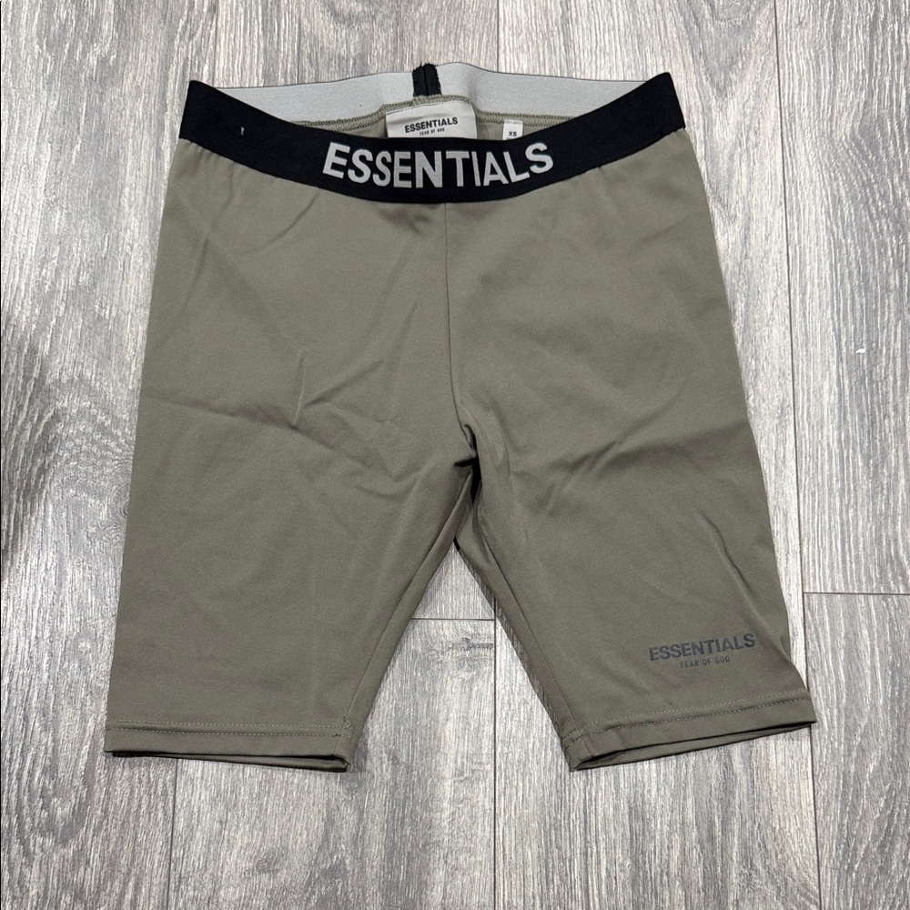 Essentials Khaki Athletic Shorts
